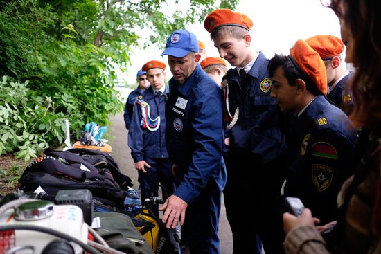 Special tactical drills in Krasnodar