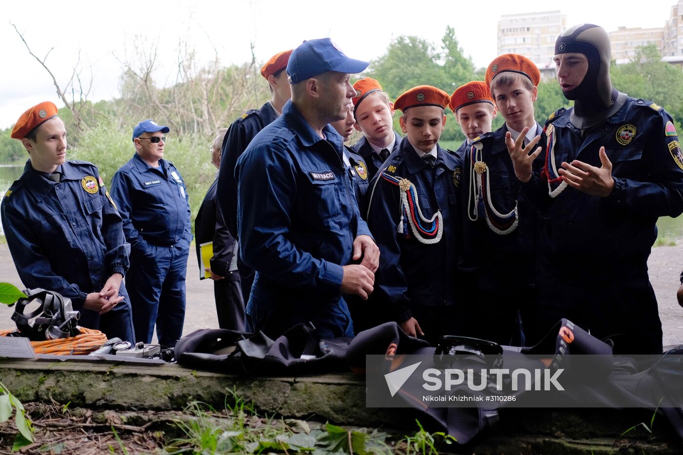 Special tactical drills in Krasnodar