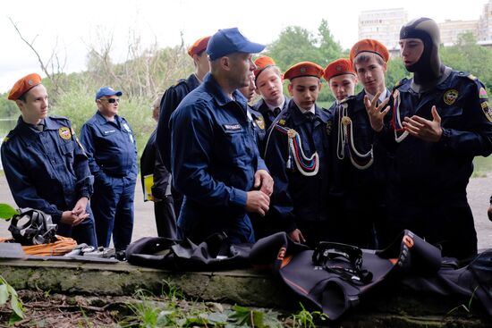Special tactical drills in Krasnodar