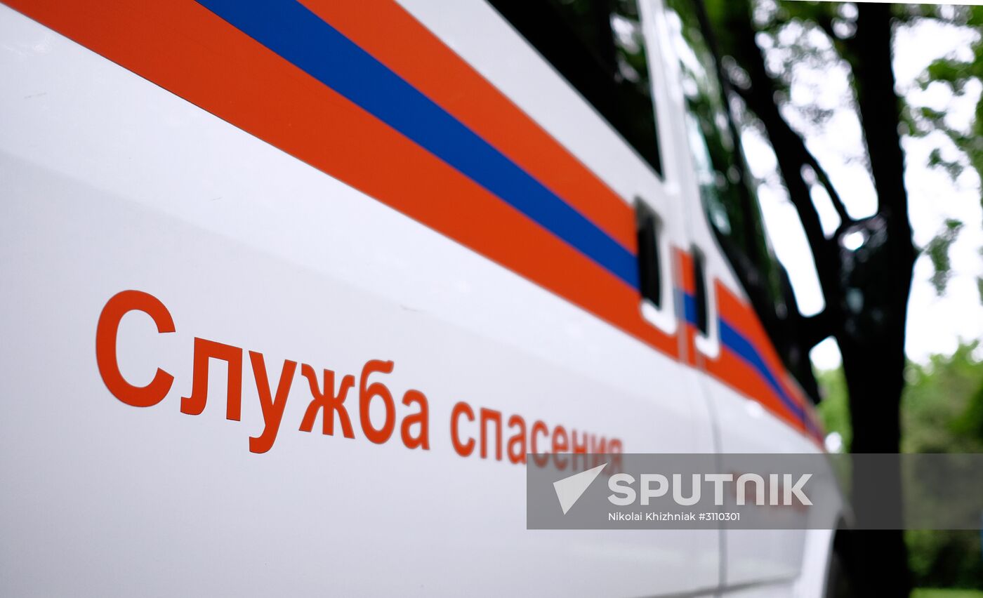 Special tactical drills in Krasnodar