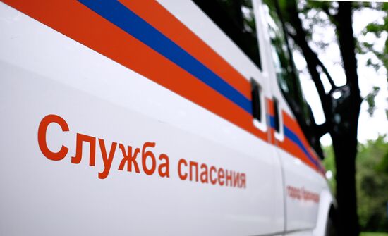 Special tactical drills in Krasnodar