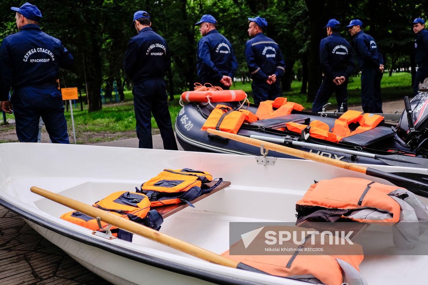 Special tactical drills in Krasnodar