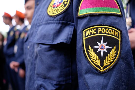 Special tactical drills in Krasnodar