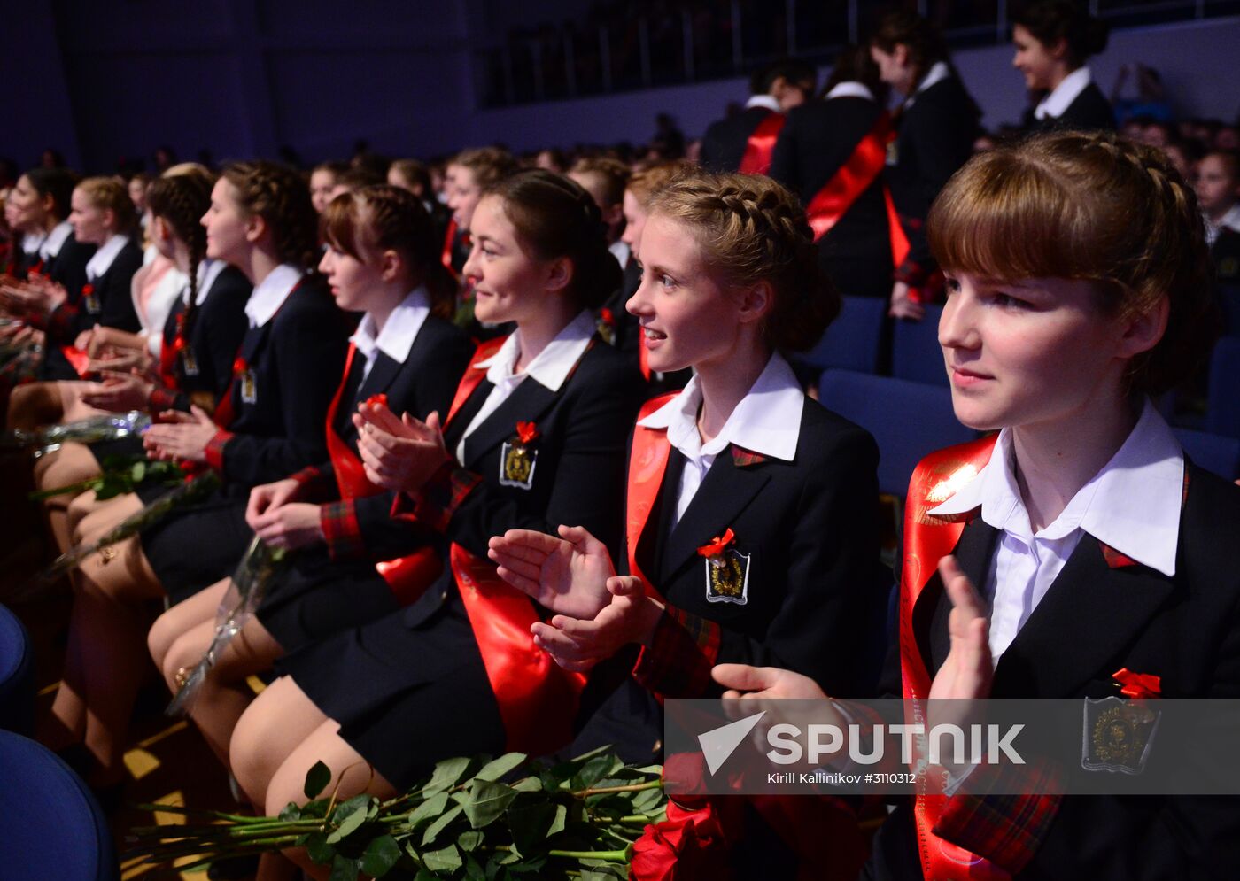 Last Bell ceremony at Defense Ministry boarding school for girls