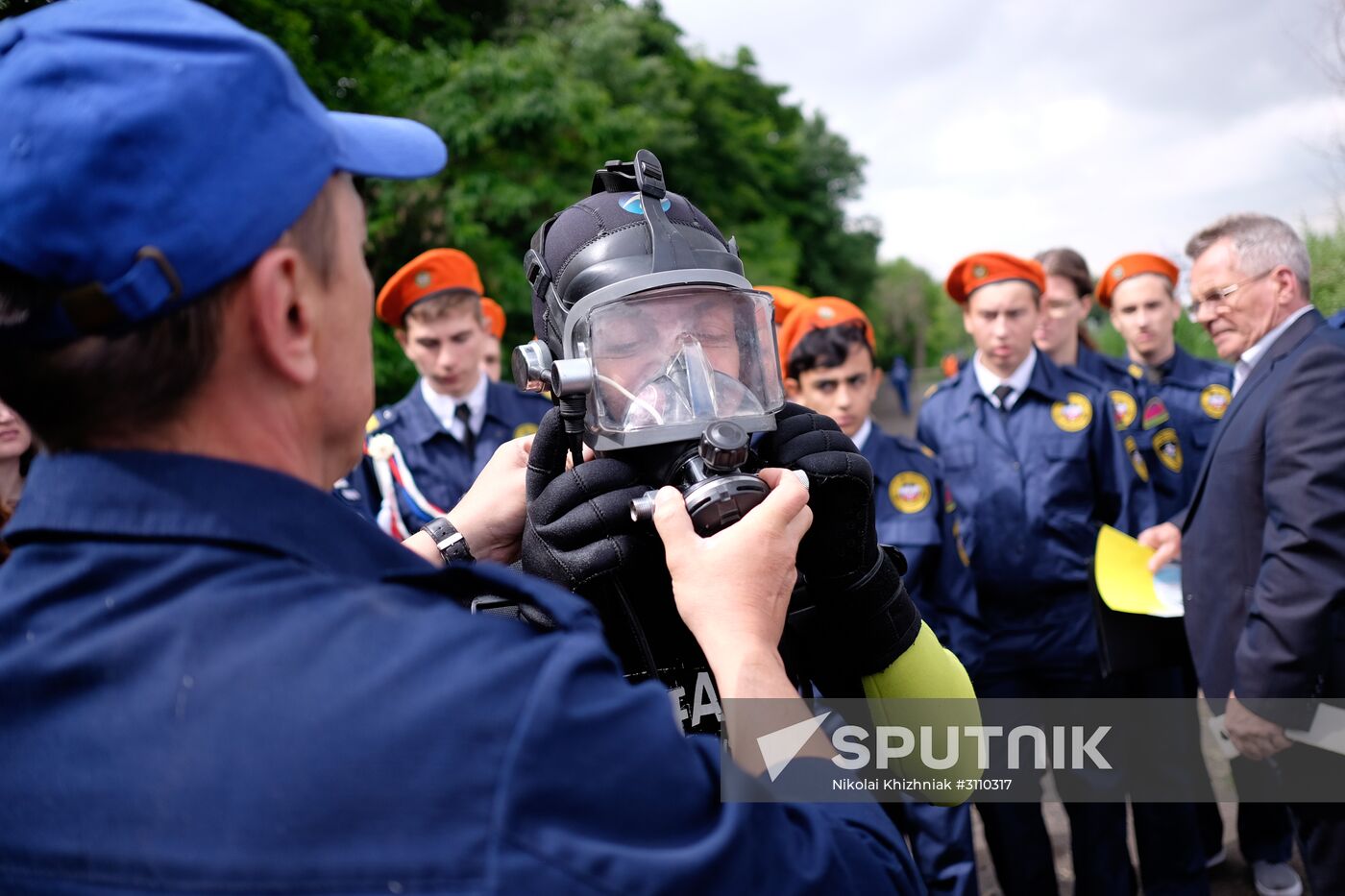 Special tactical drills in Krasnodar
