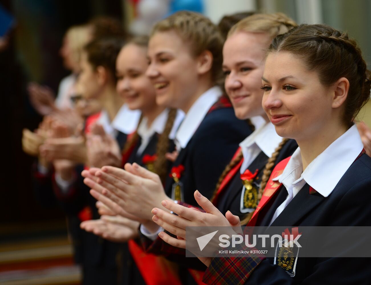 Last Bell ceremony at Defense Ministry boarding school for girls