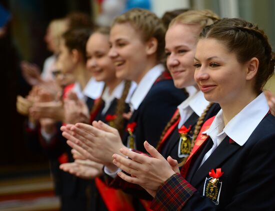 Last Bell ceremony at Defense Ministry boarding school for girls