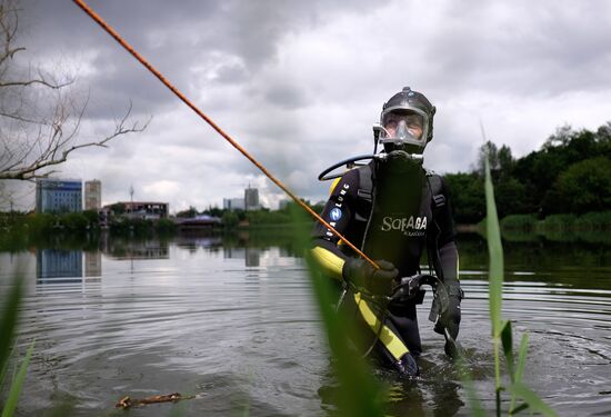 Special tactical drills in Krasnodar