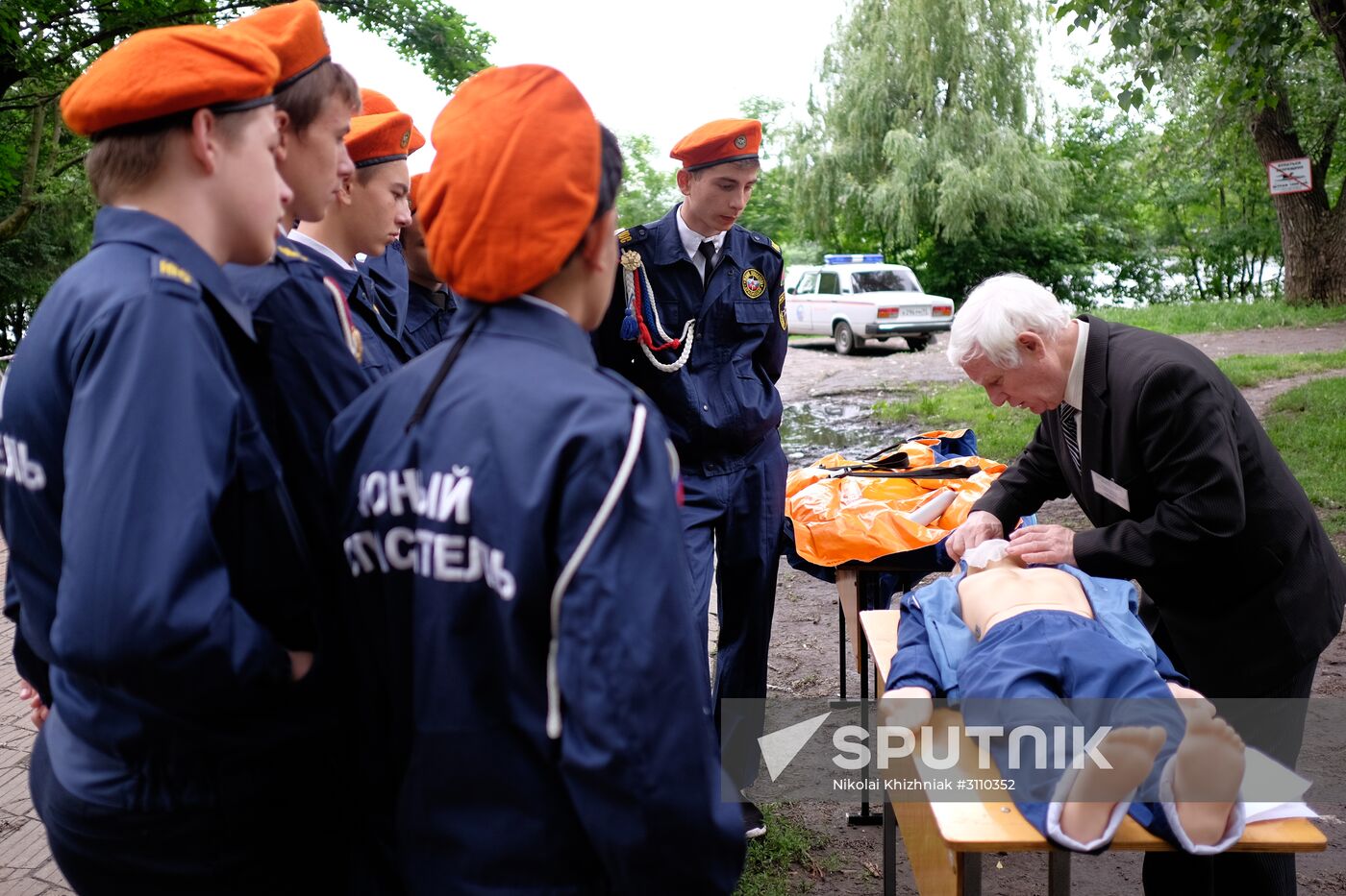 Special tactical drills in Krasnodar