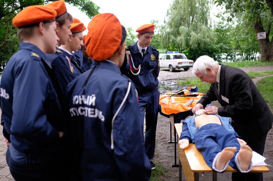Special tactical drills in Krasnodar