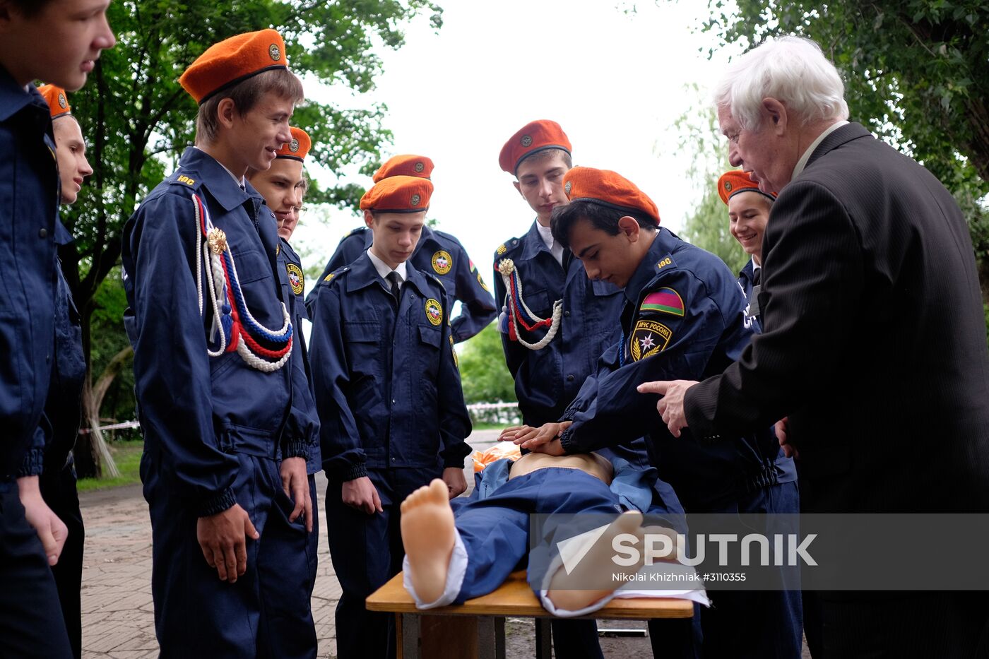 Special tactical drills in Krasnodar