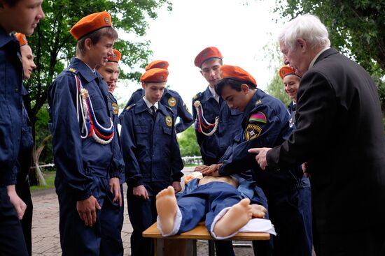 Special tactical drills in Krasnodar