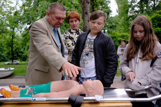 Special tactical drills in Krasnodar