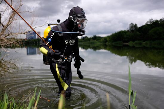 Special tactical drills in Krasnodar
