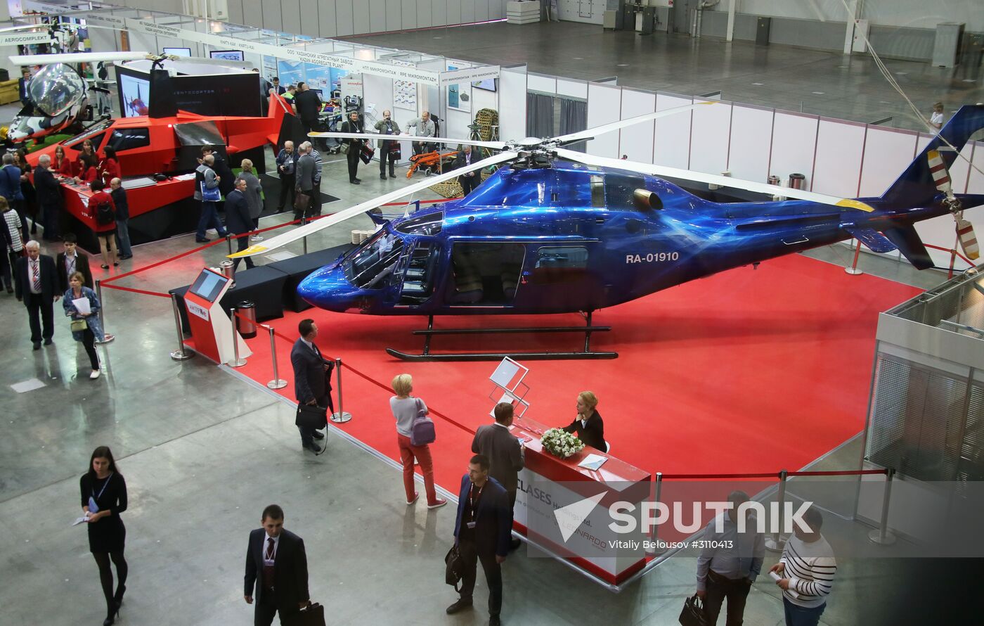 HeliRussia 10th international helicopter expo