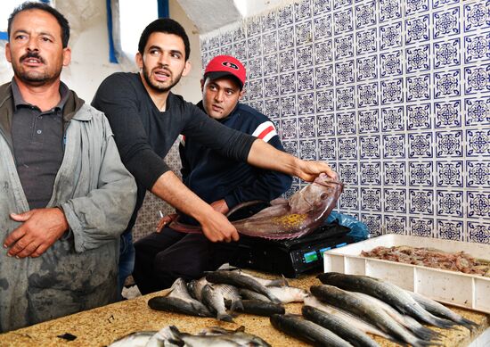 Market on Djerba island, Tunisia