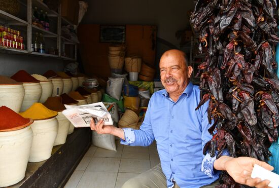 Market on Djerba island, Tunisia