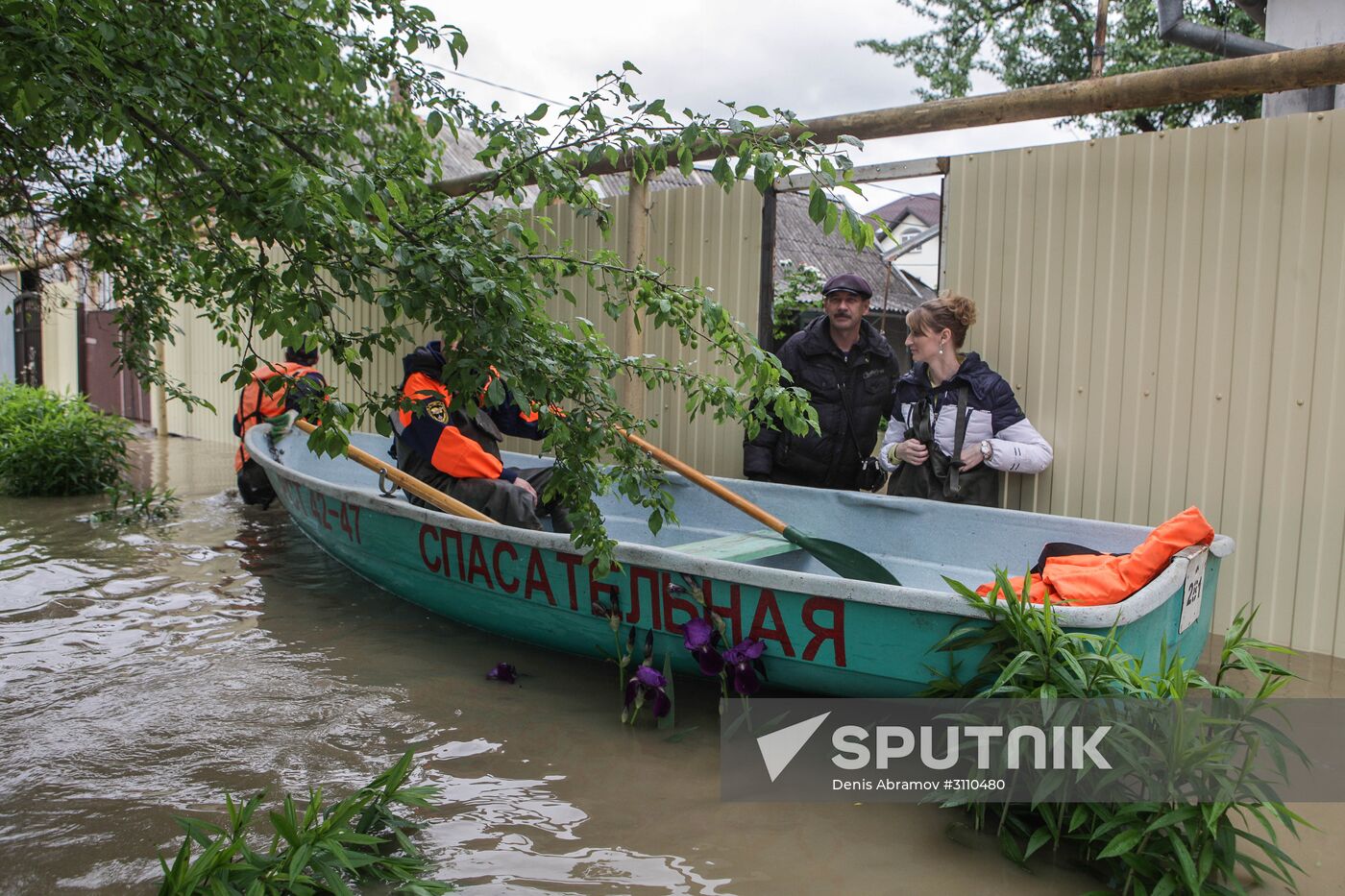 Flood in Stavropol Territory