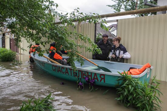 Flood in Stavropol Territory