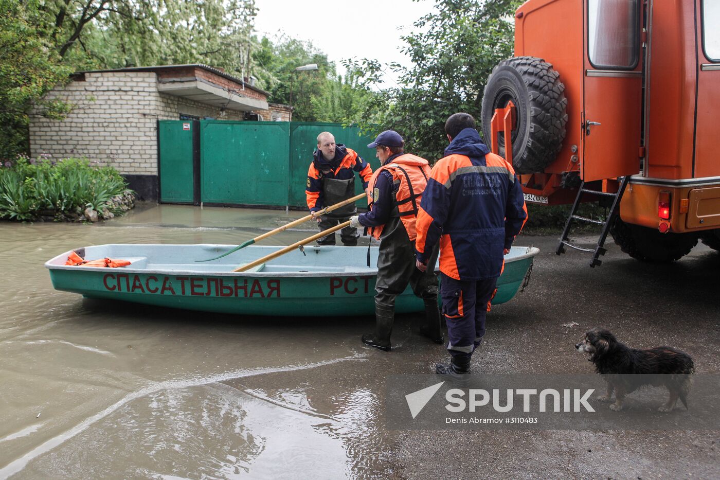 Flood in Stavropol Territory