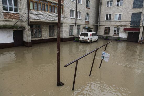 Flood in Stavropol Territory