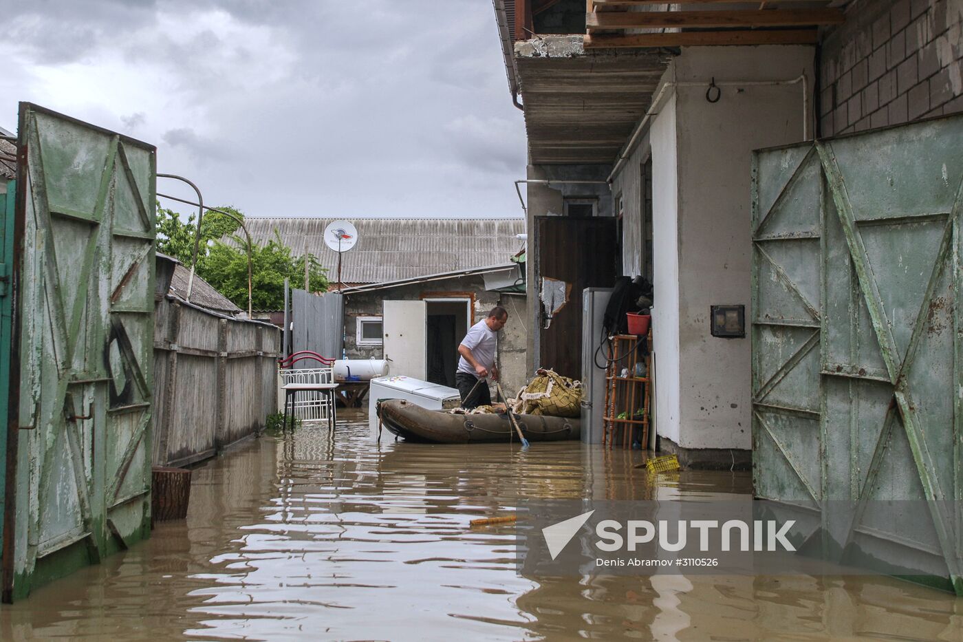 Flood in Stavropol Territory