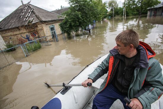 Flood in Stavropol Krai