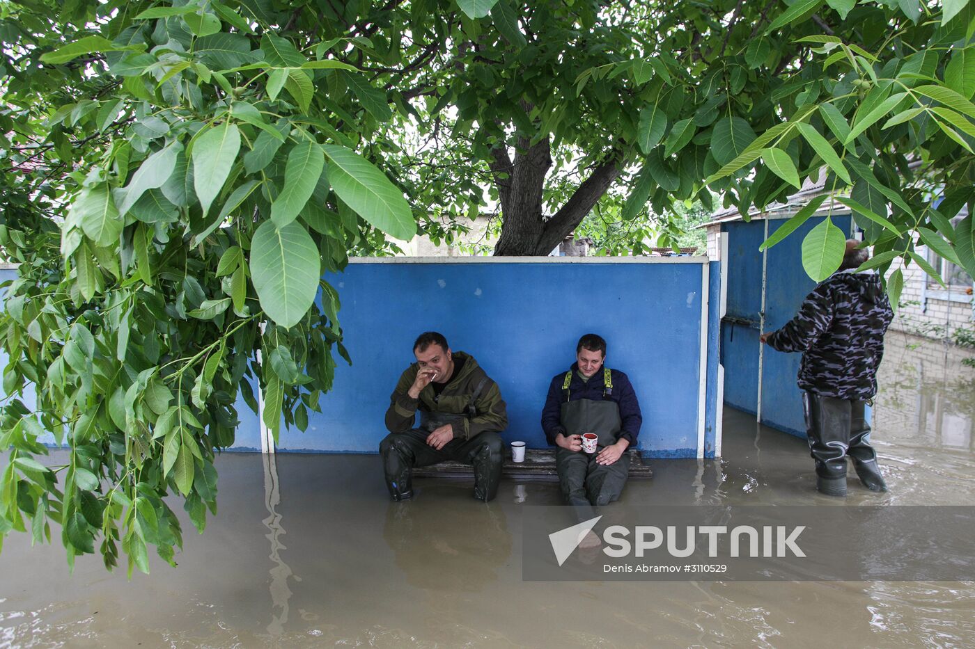 Flood in Stavropol Krai
