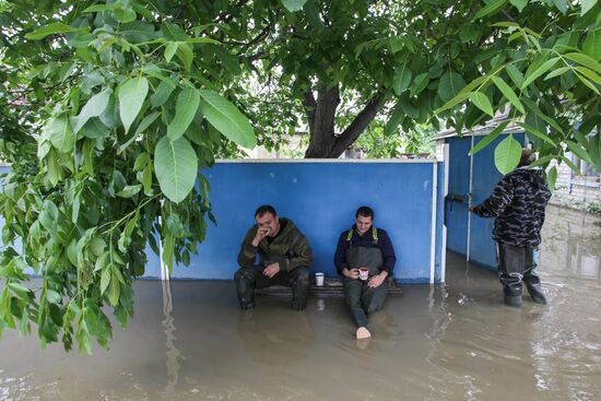 Flood in Stavropol Krai