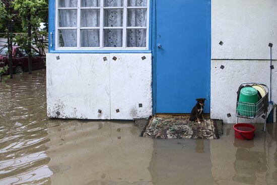 Flood in Stavropol Territory