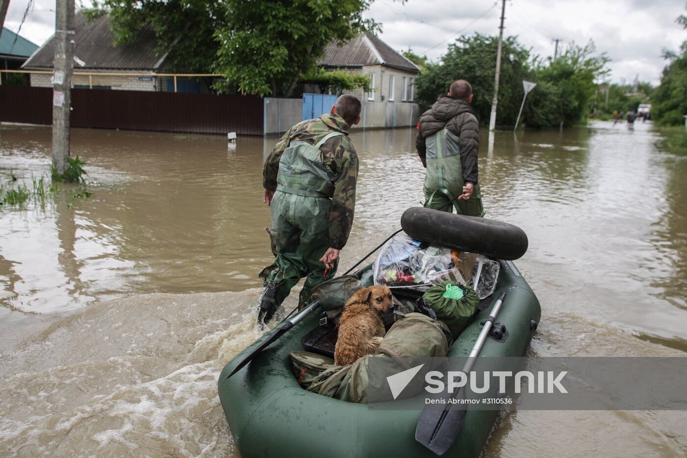 Flood in Stavropol Krai