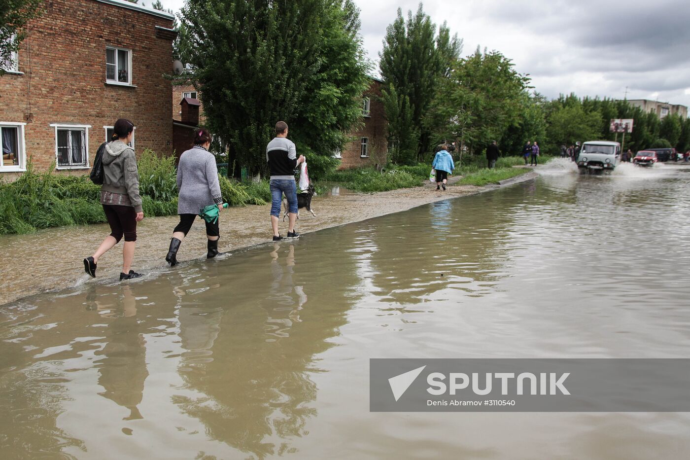 Flood in Stavropol Krai
