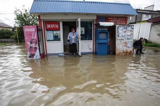 Flood in Stavropol Krai