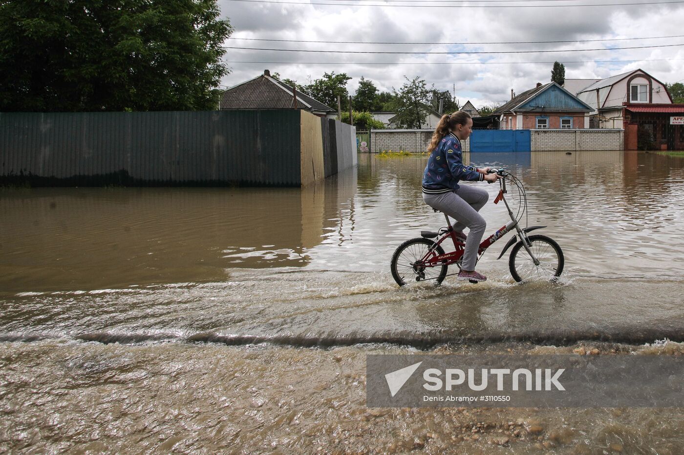 Flood in Stavropol Territory