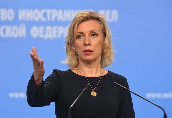 Briefing by Russian Foreign Ministry Spokesperson Maria Zakharova
