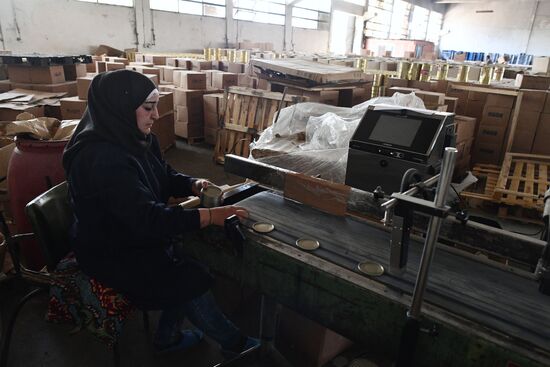 Canned food manufacturing in Damascus