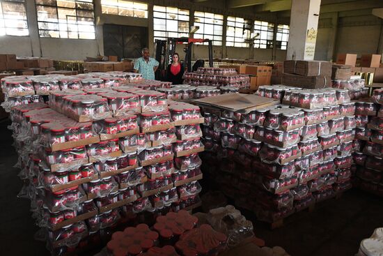Canned food manufacturing in Damascus