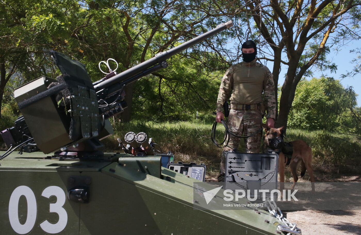 Second stage of FSB drill in Crimea