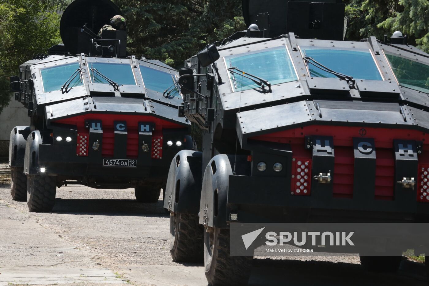 Second stage of FSB drill in Crimea