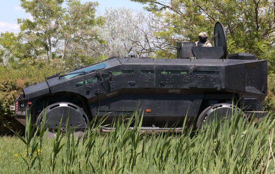 Second stage of FSB drill in Crimea