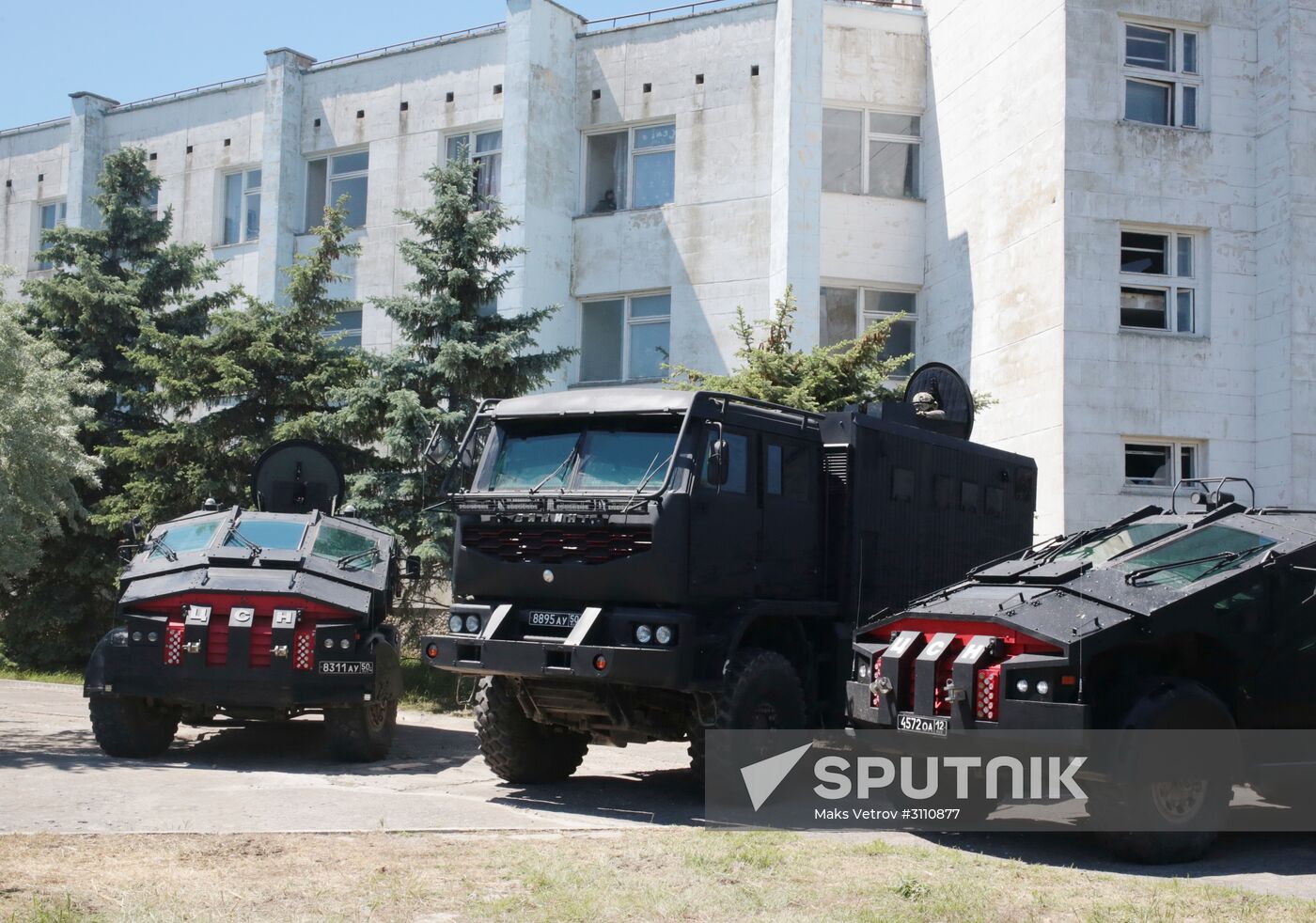 Second stage of FSB drill in Crimea