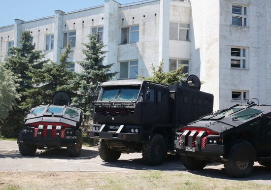 Second stage of FSB drill in Crimea