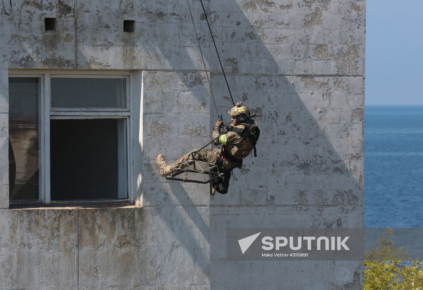 Second stage of FSB drill in Crimea