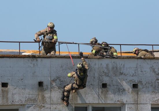 Second stage of FSB drill in Crimea