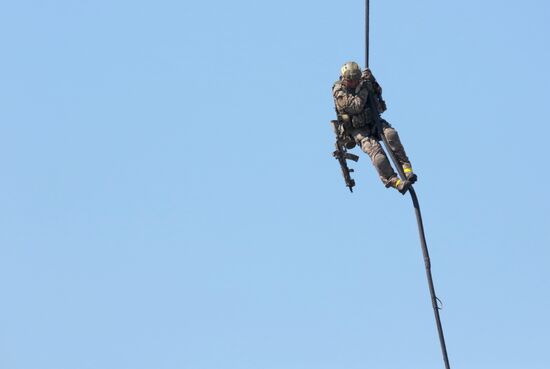 Second stage of FSB drill in Crimea