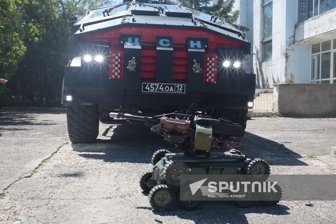 Second stage of FSB drill in Crimea