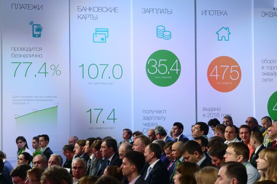 Annual general meeting of Sberbank shareholders in 2016