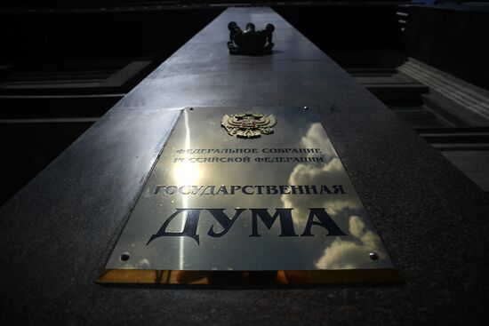 State Duma plenary meeting