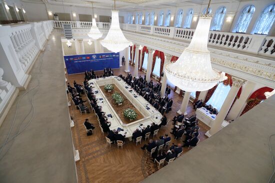 Prime Minister Dmitry Medvedev at a Meeting of the CIS Council of Heads of Government