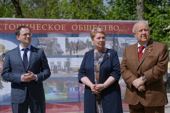 Alley of Rulers unveiled in Moscow